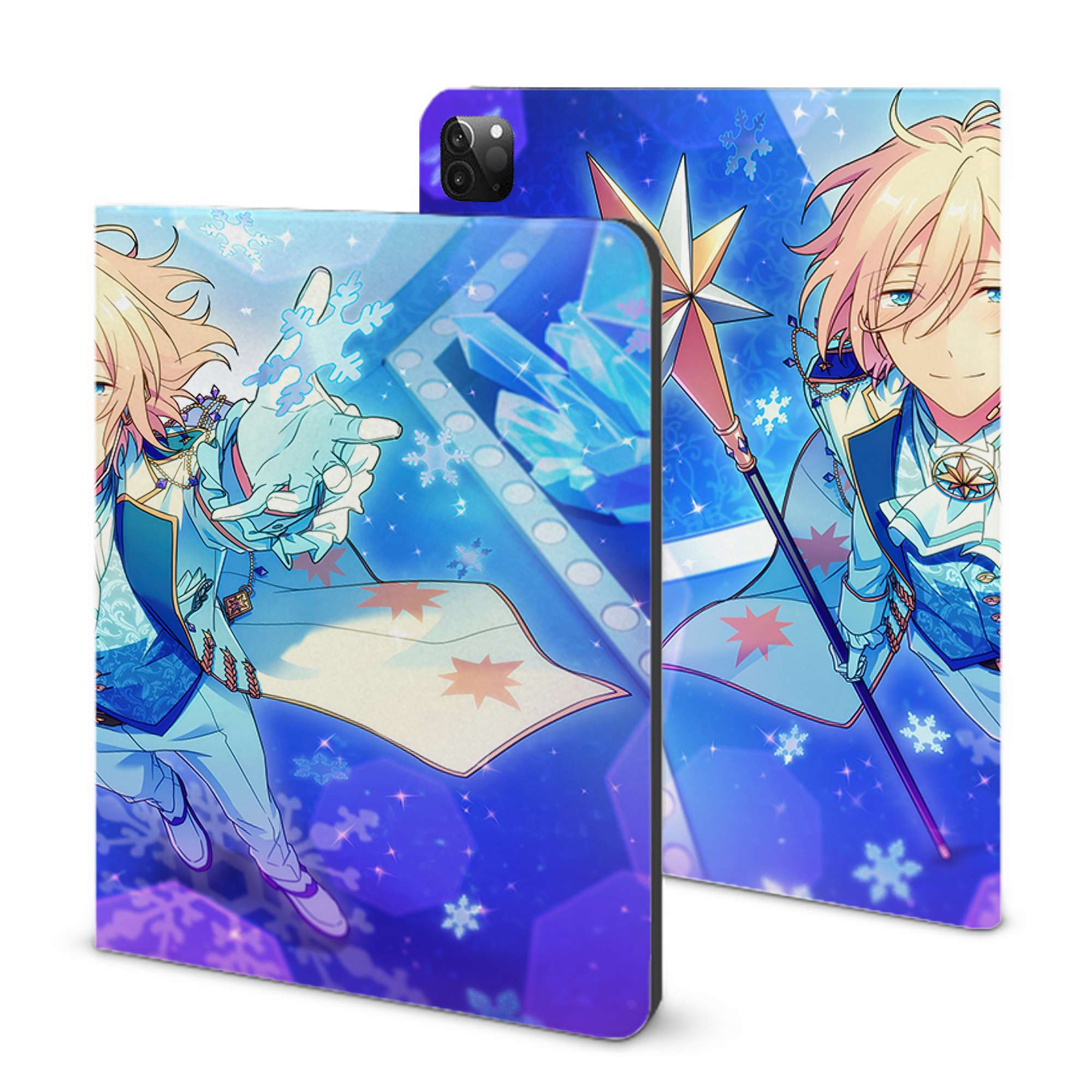 （画像用） あんさんぶるスターズ! Ensemble Stars IPadケース ペンホルダー付き ブックスタイルデザイン